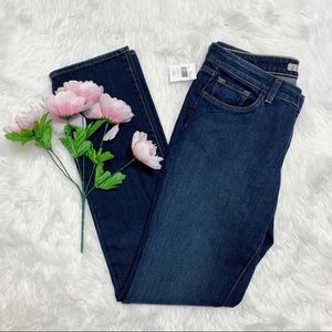 J Brand Dark Vintage Straight Leg Jeans